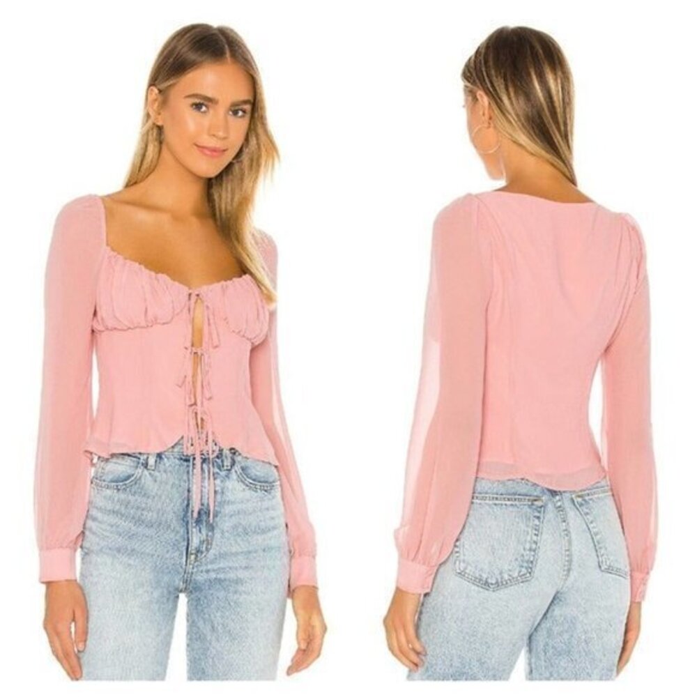 MAJORELLE Waldorf Top - Blush